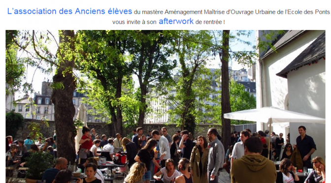 Afterwork rentrée 2015